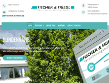 Tablet Screenshot of fischer-friedl.de